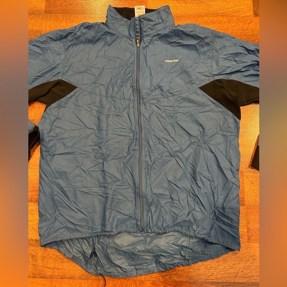 Patagonia Other - Patagonia Men's Nine Trails Jacket Blue Black Size XL Lightweight Packable